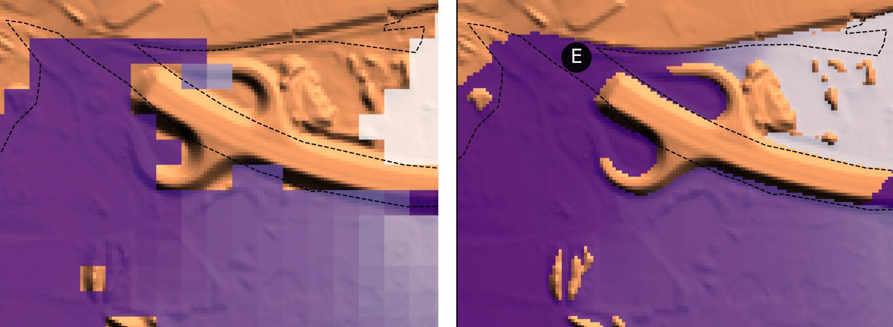 Super-resolution example